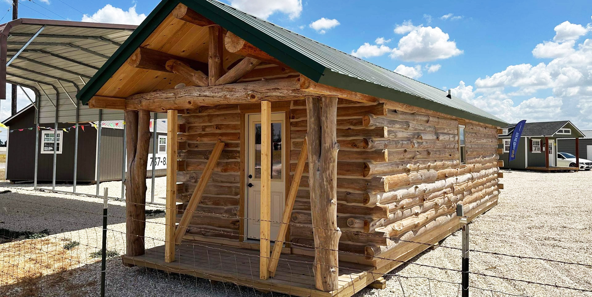 Amish Built Log Cabins